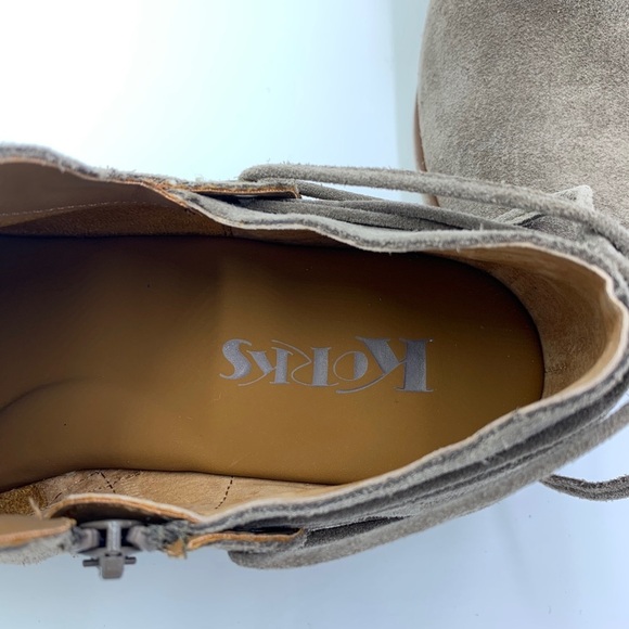 Korks Lydney Suede Shortie Ankle Booties Sz 7.5 - Picture 6 of 9